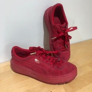Puma Suede Platform Sneakers